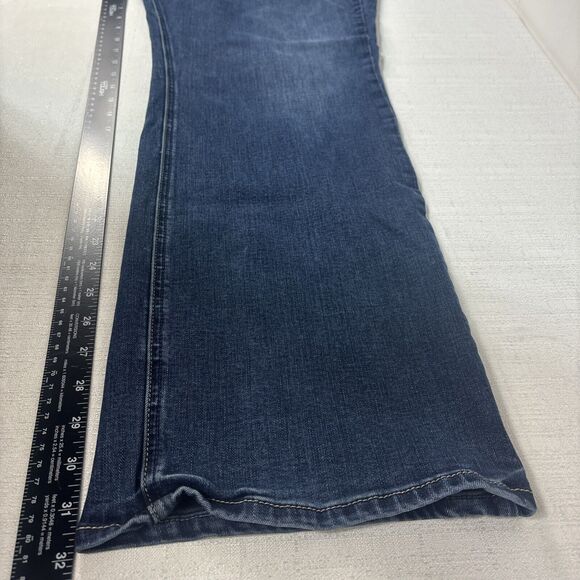 Silver Jeans Women's Plus Size 22 Blue Elyse Slim Boot Denim Jean‎ Pants - Picture 16 of 16
